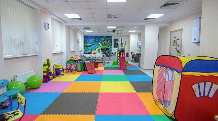 Детская комната в санатории Казахстан в Ессентуках