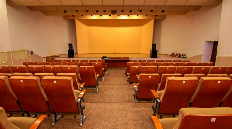 Кино/конференц-зал в санатории Казахстан. Ессентуки 